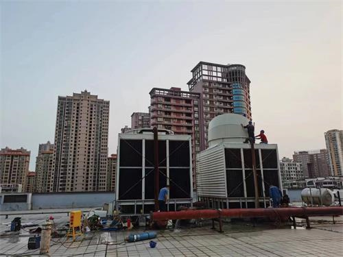 清洗冷卻塔的填料選擇那些的方法比較合適？？(冷卻塔填