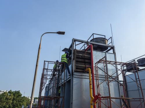 涼水冷卻塔填料更換：什么時候需要更換(如何判斷冷卻